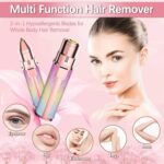 Electric Eyebrow Trimmer and Shaver Rechargeable