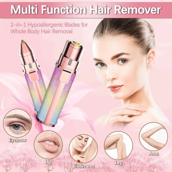 Electric Eyebrow Trimmer and Shaver Rechargeable