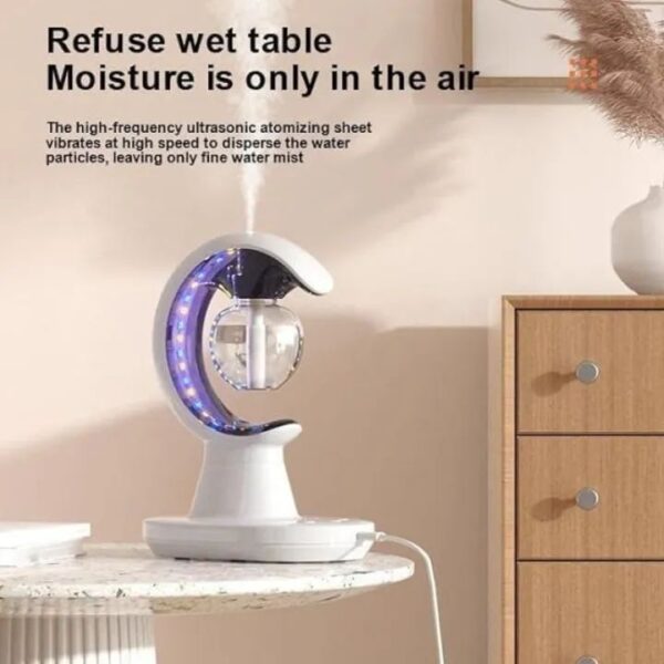 Rechargeable Mosquito Killer Lamp with Humidifier – 2-in-1 Electronic Insect Repellent & Air Moisturizer