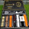 DT900 Ultra 9 Smart Watch 49MM | 7-in-1 Strap Set, Full Touch Display, Wireless Charging, IP68 Waterproof