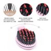 Digital Fast Brush Electric Hair Straightener Comb. Adjustable Temperature. Quick Heat Styling Tool