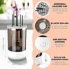 Electric Makeup Brush Cleaner Machine | Sonic Deep Cleaning | USB Rechargeable with Manual & Auto Modes
