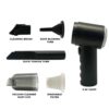 Mini Portable Handheld Vacuum Cleaner – 9000Pa Wet & Dry Use, USB Rechargeable, Silent & Lightweight | Cordless Car & Home Cleaner