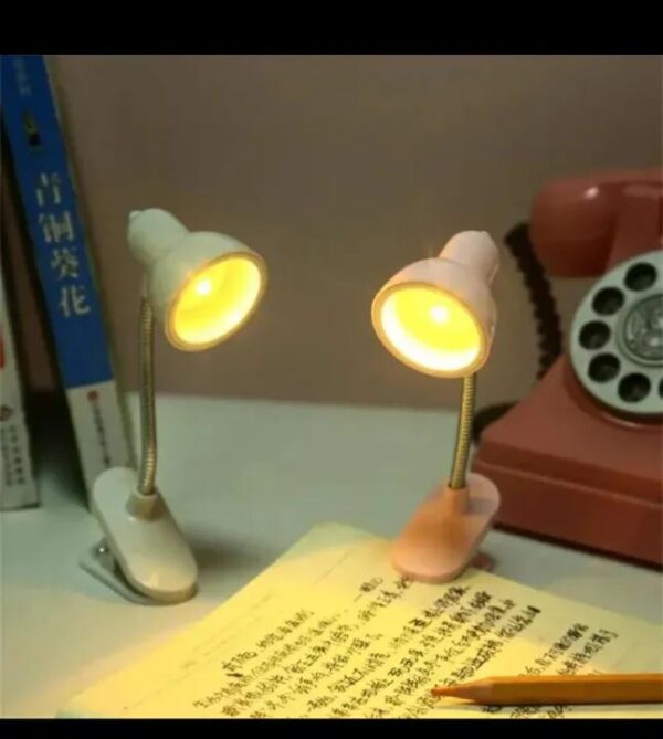 Portable floral design study light with clamp