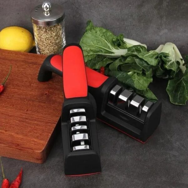 Diamond coated knife sharpener for stainless steel knives