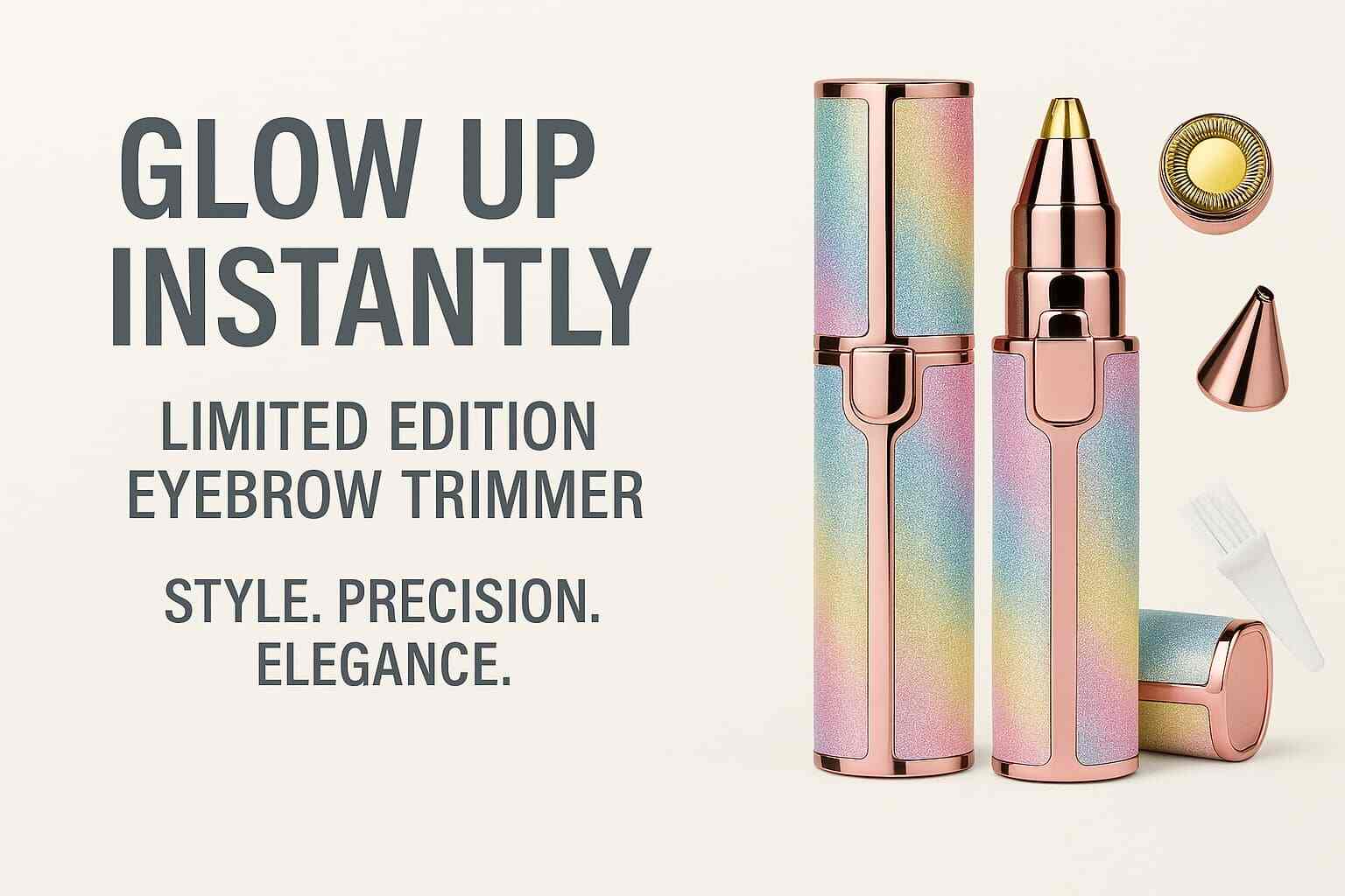 Electric eyebrow trimmer