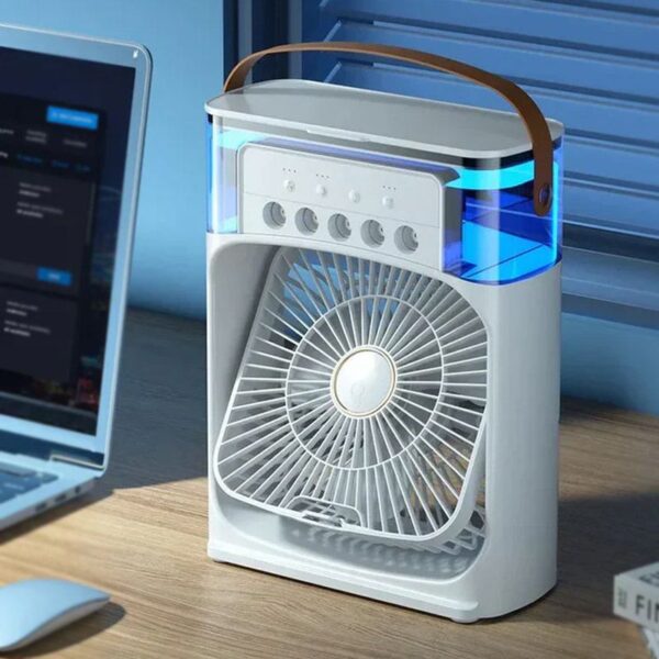 Led night light usb cooling fan