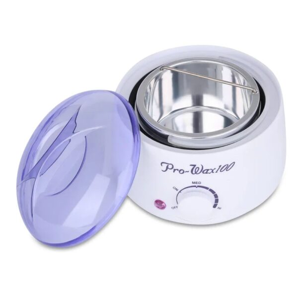 Unbreakable lid pro wax heater machine for safe waxing